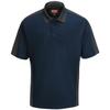 Red Kap SK54NC-SS-3XL M Ss Color Block Polo-Nv/Ch SS 3XL view 1
