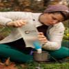 Cnoc Outdoors VectoX Extra Durable Water Collection and Filtration Bag 2L Green - 42mm Wide Neck - Wide Opening for Water Collection - Lightweight and Compact - Tethered Cap and Slider view 3