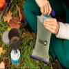 Cnoc Outdoors VectoX Extra Durable Water Collection and Filtration Bag 2L Purple- 42mm Wide Neck - Wide Opening for Water Collection - Lightweight and Compact - Tethered Cap and Slider view 3