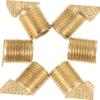 10 Pcs Pump Adapter SMA Main Tool to Schrader Adapter French Pump Schrader to Adapter French Tire Alloy Cap view 3
