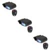 FAVOMOTO 3pcs Bike Security Alarm Design Easy Installation Low Power Consumption and Keyless Code Access -theft Alarm for Motorcycles and Scooters Black view 1