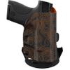 We The People Holsters - Orange Topographic Map - Right Hand - OWB Holster Compatible with SCCY CPX-1 / CPX-2 view 1