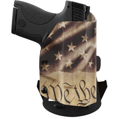 We The People Holsters - Constitution - Right Hand - OWB Holster Compatible with Springfield 1911 DS Prodigy 5"