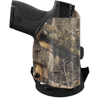 We The People Holsters - Realtrees Edge - Left Hand - OWB Holster Compatible with Polymer80 P80 Glock 19 23 32 4.02in RDS