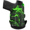 We The People Holsters - Green Ink Swirl - Left Hand - OWB Holster Compatible with Heckler & Koch VP9SK view 1