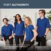 Port Authority Leather Strap Cap view 2