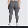 Aoxjox High Waisted Workout Leggings for Women Trinity Yoga Pants 26.5" (Iron Grey, XX-Large) view 3