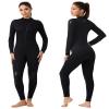 XUKER Wetsuit Women 3mm, Neoprene Wet Suits for Women in Cold Water Front Zip Full Body Long Sleeve Diving Suit for Snorkeling Surfing Swimming Kayaking Canoeing view 1