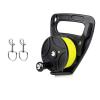 150ft Scuba Dive Reel with Thumb Stopper Black for Kayak Anchor, Cave, Wreck Diving 2 Piece Swivel Large Eye Bolt Snap Stainless Steel for Scuba Diving, Boat Anchor Rope view 1