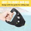 150ft Scuba Dive Reel with Thumb Stopper Black for Kayak Anchor, Cave, Wreck Diving 2 Piece Swivel Large Eye Bolt Snap Stainless Steel for Scuba Diving, Boat Anchor Rope view 2