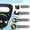 150ft Scuba Dive Reel with Thumb Stopper Black for Kayak Anchor, Cave, Wreck Diving 2 Piece Swivel Large Eye Bolt Snap Stainless Steel for Scuba Diving, Boat Anchor Rope view 4