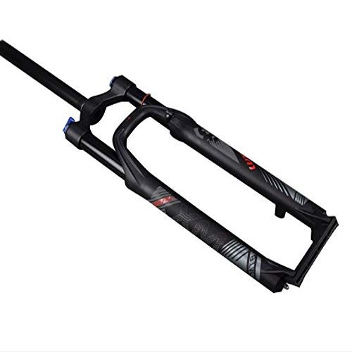 KANGXYSQ 26/27.5/29 Inch Mountain Bike Front Suspension Forks,Aluminum Alloy Air Pressure Shock Absorber Fork Stroke 120mm XC Off-Road(Black,29 inch)