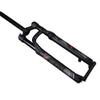 KANGXYSQ 26/27.5/29 Inch Mountain Bike Front Suspension Forks,Aluminum Alloy Air Pressure Shock Absorber Fork Stroke 120mm XC Off-Road(Black,29 inch) view 1