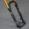 KANGXYSQ 26/27.5/29 Inch Mountain Bike Front Suspension Forks,Aluminum Alloy Air Pressure Shock Absorber Fork Stroke 120mm XC Off-Road(Black,29 inch) view 3