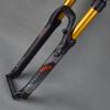 KANGXYSQ 26/27.5/29 Inch Mountain Bike Front Suspension Forks,Aluminum Alloy Air Pressure Shock Absorber Fork Stroke 120mm XC Off-Road(Black,29 inch) view 4