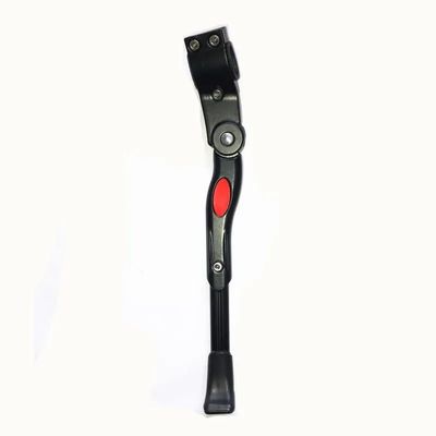 1Pcs Bike Stand Black/White Adjustable Road Bicycle Kickstand Parking Rack Mountain Bike Support Side Kick Stand Foot Brace (Color : Black)