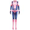 QAHEART Anime MHA Cosplay Costume Uraraka Ochaco Jumpsuit with Wig Bodysuit Outfit Suit Halloween Party Dress up view 2