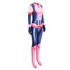 QAHEART Anime MHA Cosplay Costume Uraraka Ochaco Jumpsuit with Wig Bodysuit Outfit Suit Halloween Party Dress up view 3
