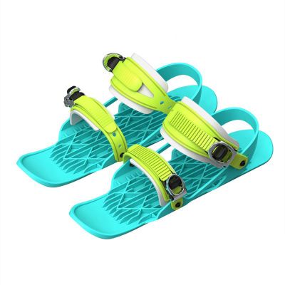 Snow Shoes,Freeride Snowboards Snowshoe Bindings Quick Release Binding Snow Shoes 1 Pair Mini Ski Skates Portable Adjustable Snowboard Shoe
