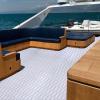 LOHISHILO EVA Boat Flooring Mat, Foam Boat Decking Self-Adhesive Boat Flooring Sheet, DIY Traction Pads Grip Mat for Boat Kayak Yacht SUP Board Canoe Golf Cart RV Flooring, 90.55 * 21.65 in(Grey) view 2