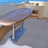 LOHISHILO EVA Boat Flooring Mat, Foam Boat Decking Self-Adhesive Boat Flooring Sheet, DIY Traction Pads Grip Mat for Boat Kayak Yacht SUP Board Canoe Golf Cart RV Flooring, 90.55 * 21.65 in(Grey) view 3