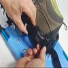 All Terrain Snowshoes, Light Weight Snowshoes Set, Aluminum Rolling Terrain Snowshoes, Heel Lift Riser, for Mountaineering, Hiking view 3
