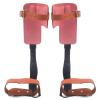 RIAHNEAH Tree Climbing Gear, Steel Upright Plate Tree Climbing Spikes, Height Adjustable Non-Slip Footrest Climbing Spikes, Outdoor Tree Climbing Enthusiasts of Equipment, Capable of Bearing 220lbs view 1