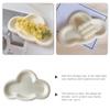 ABOOFAN Ceramic Cloud Tray Aesthetic Jewelry Dish Key Storage Plate Multi-functional Decorative Serving Tray for Snacks Sundries and Photo Props Easy to Clean Design view 2
