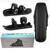 Winter Outdoor Skiing Mini Sled Snowboard Sled Shoes for Adult Kids Anti-Slip Foot Panels Snow Board Ski Boots Outdoor Skiing Sports Equip,Black view 4