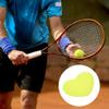 M METERXITY 4 Pack Tennis Vibration Dampener - Shock Absorber, Silicone Racket String Damping, Apply to Tennis Racket (2.2cmx2.8cmx0.9mm, Yellow) view 2