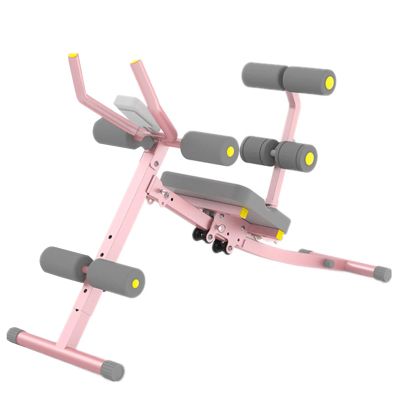 Ab Machine,Whole Body Workout Waist Trainer for Women&Men,Foldable Core Abs Exercise Machine with Resistance Bands&LCD Display