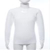 YiZYiF Kids Thermal Underwear Girls Boys Long Sleeve Base Layer Tops Dance Gymnastics Training Shirts Type B White 10-12 Years view 3
