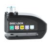 Airshi Alarm Disc Lock, Widely Used Black Motorcycle Disc Lock Antitheft for Bicycles, Airshia4enrmxdsg view 2
