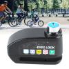 Airshi Alarm Disc Lock, Widely Used Black Motorcycle Disc Lock Antitheft for Bicycles, Airshia4enrmxdsg view 3