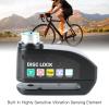Airshi Alarm Disc Lock, Widely Used Black Motorcycle Disc Lock Antitheft for Bicycles, Airshia4enrmxdsg view 4