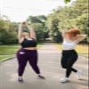 MOREFEEL Plus Size Leggings for Women with Pockets-Stretchy X-5XL Tummy Control High Waist Workout Purple Yoga Pants view 3