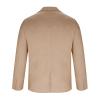 xoxingysm Men's Sport Coat Lightweight Work Blazer Suit Long Sleeve Lapel Neck Plain Busniess Jacket for Men(Khaki,3X-Large) view 3