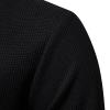 Mens Knitted Henley Shirts Long Sleeve Slim Fit Lightweight Casual Ribbed Shirts Pullover T-Shirt Pullover Cable Knit Henley Sweaters Fall Winter Warm Basic Tops Thermal Underwear Henley Shirts view 4