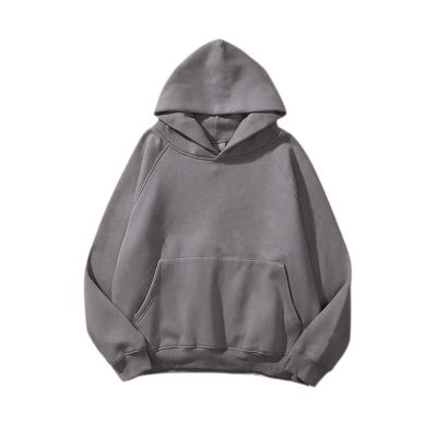 Buddhi Mens Casual Solid Color Hoodie Long Sleeve Crewneck Drop Shoulder Sweatshirt Tops Lightweight Pullover Sweatshirts Gym Athletic Sweatshirt Fashion Pullover with Pocket