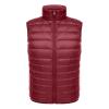 xoxingysm Men's Recycled Polyester Hooded Long Puffer Washed Duck Fleece Lined Coat Outdoor Full Zipper Casual Jacket Coats(Wine,X-Large) view 1