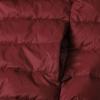 xoxingysm Men's Recycled Polyester Hooded Long Puffer Washed Duck Fleece Lined Coat Outdoor Full Zipper Casual Jacket Coats(Wine,X-Large) view 4