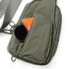 ODODOS Daily Sling Bag with Adjustable Straps Crossbody Chest Bag Lightweight Small Backpack for Casual Outdoor Traveling Hiking, Tarmac view 4