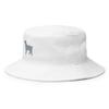Cockapoo Visor, Spoodle, Embroidered Unisex Bucket hat, Grey, Cockapoo Gifts. view 2