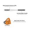 Baseball Set - 25in Aluminum Alloy Bat, 10.5in PVC Glove, Ball - Kit for Youth view 3
