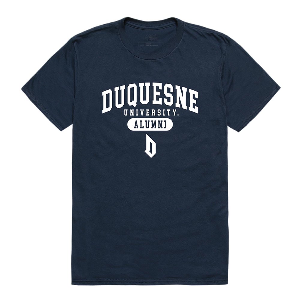 Duquesne Dukes Alumni Tee, Navy, Medium