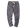 Work Pants for Men, Home Outdoor Fashion Casual Basic Loose Breathable Quick-Drying Pants White Cargo Mens Tactical Pants CCW with Zipper Pockets Work Pants Shirt Pants (3XL, Dark Gray) view 2