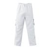 Men's Golf Pants, Overalls Drawstring Multi Pocket Casual Pants Hiking Cotton Twill Pants Sweat for Mens Cargo Pants Camo Men Tactical Pants Relaxed Fit Baggy Pants Gothic (XL, White) view 4