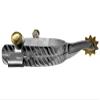 Showman Stainless Steel Engraved Spurs view 1
