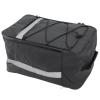 Jauarta Rear Bike Rack Bag 15L Waterproof Electric Bike Saddle Bag Cycling Trunk Carrier for Outdoor Black view 3