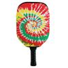 BeeJos Spirl Tie-Dye: Premium Slip-On Pickleball Paddle Cover-Fits Standard Size Paddles-Zipperless (Paddle not Included) Handmade in USA (Rasta) view 1